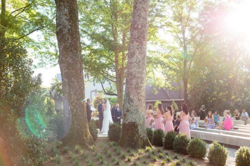 garden wedding ceremony, Nashville
