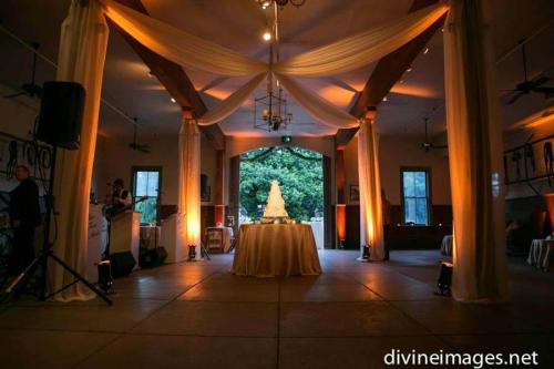 indoor wedding ceremony space
