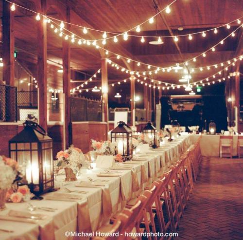 carriage house tables romantic design 