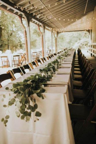 right wedding reception tables