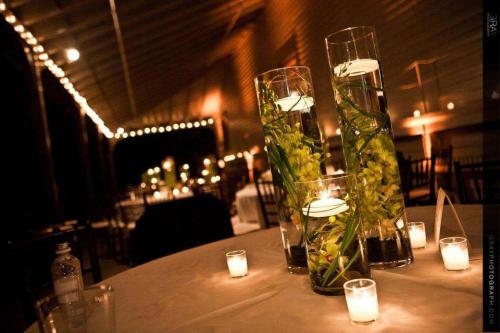 candlelight table decoration